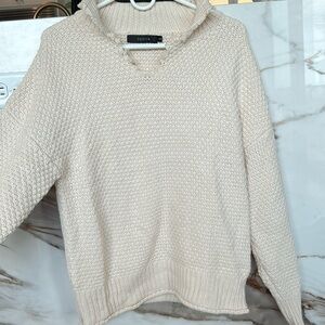 Cream Knit sweater